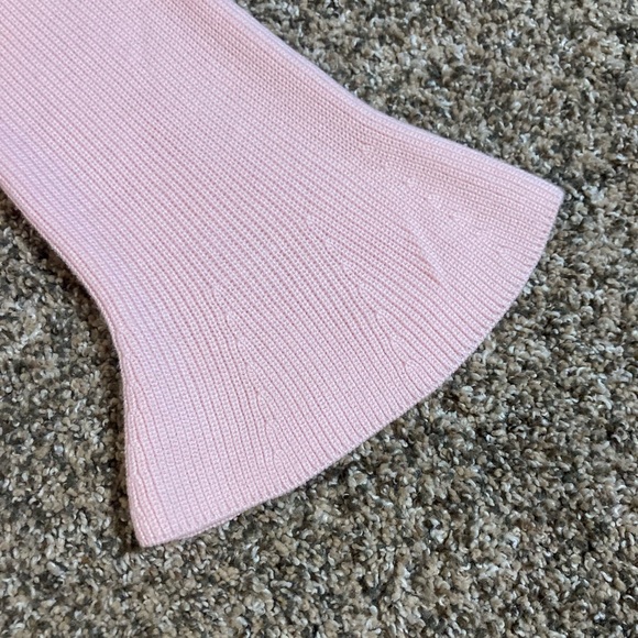 LOFT Pink Bar Back Sweater - Picture 3 of 7